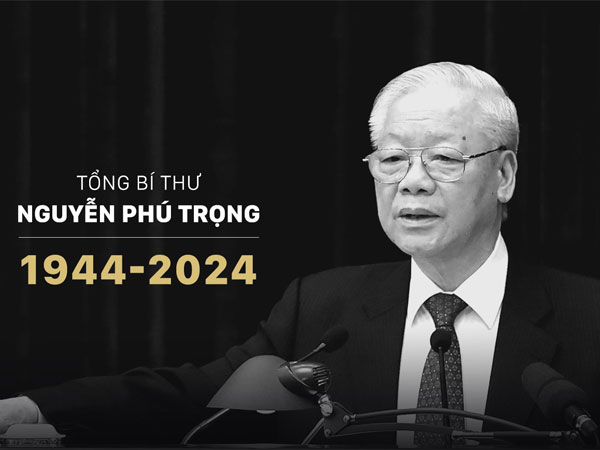 Thông báo về việc dự lễ viếng Tổng Bí thư Nguyễn Phú Trọng
