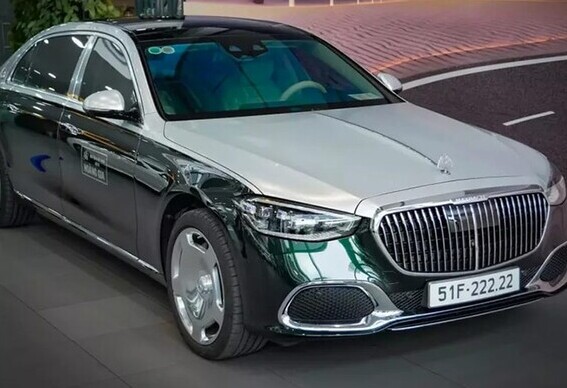 Mercedes-Maybach S450 4Matic bạc tỷ gắn biển 'ngũ quý 2' của Lexus LS600hL