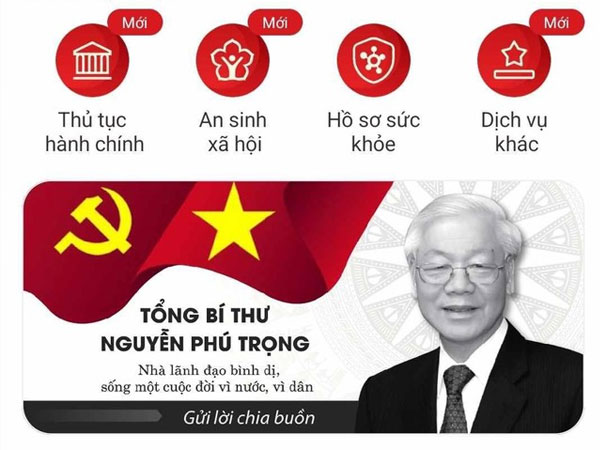 Người dân cần mang thẻ căn cước hoặc sử dụng VNeID khi qua chốt kiểm soát tại Lễ Quốc tang