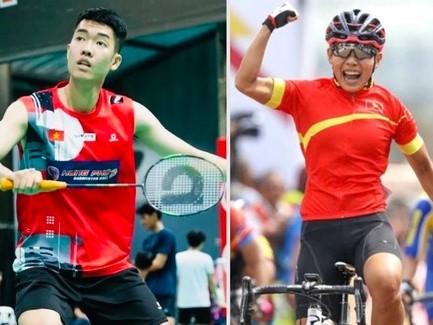 Chân dung 2 tuyển thủ cầm Quốc kỳ Việt Nam tại Olympic