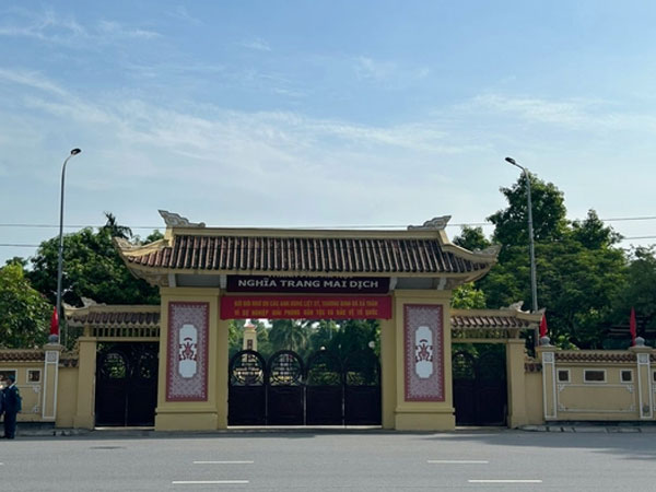 Nghĩa trang Mai Dịch - Nơi an nghỉ của các lãnh đạo cấp cao
