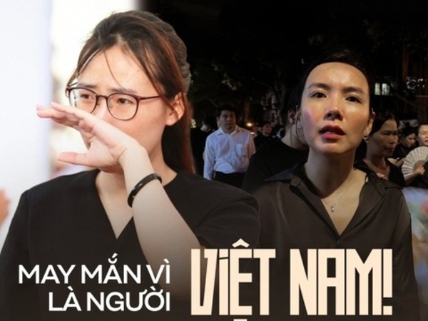 3 tiếng xếp hàng ở Nhà Tang lễ Quốc gia, tôi thấm một điều: Nếu có kiếp sau, mong vẫn là người Việt Nam!