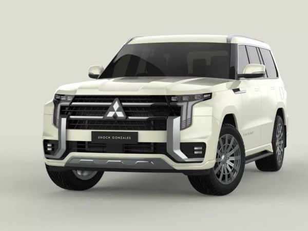 Mitsubishi Pajero đời mới mà trông như này thì Land Cruiser phải dè chừng: Dáng hầm hố, thiết kế sang hơn hẳn
