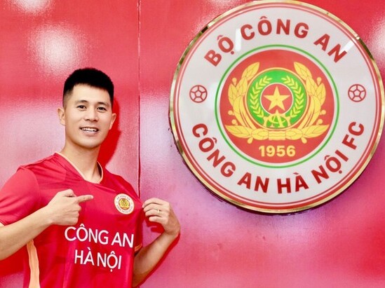 Đình Trọng chính thức gia nhập CLB Công an Hà Nội