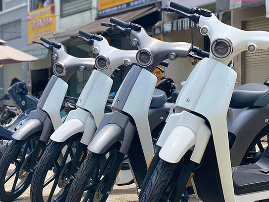 Honda Cub E - xe máy điện nhập Trung Quốc từ 20 triệu tại Việt Nam