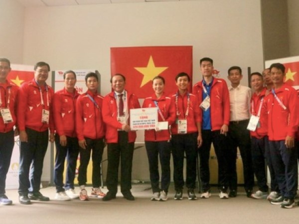 Thưởng 'nóng' 16 tuyển thủ Việt Nam dự Olympic Paris