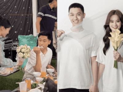 Đang ăn cỗ thì bạn gái chạy đến trao cho bó hoa cưới, 4 tháng sau điều kì diệu ứng nghiệm với cả hai