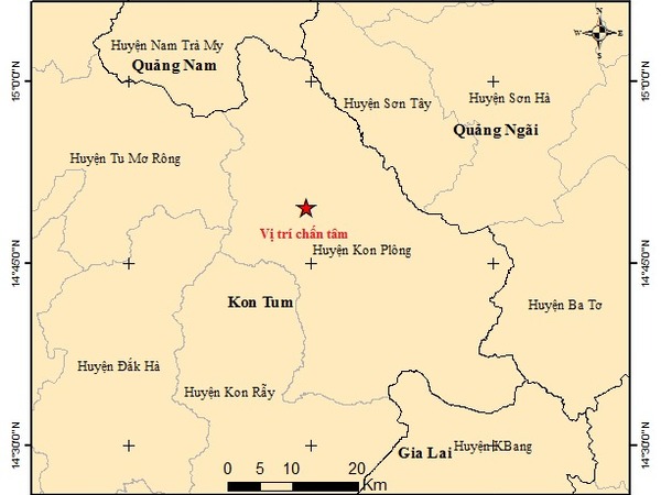 Liên tiếp xảy ra 21 trận động đất tại Kon Tum: Chuyên gia nói gì?