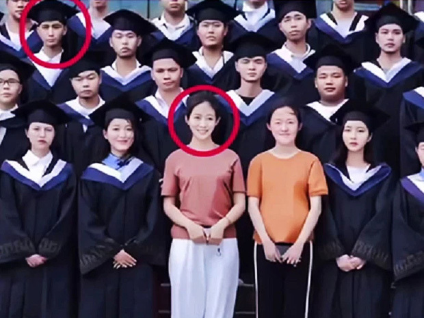 Tình yêu cô - trò chênh lệch 6 tuổi gây sốt MXH, nhìn kỹ ảnh tốt nghiệp phát hiện 1 chi tiết trùng hợp: Đúng là duyên tiền định!