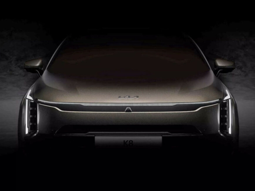 Kia K8 2025 'nhá hàng' trước ngày ra mắt, phong cách đậm chất EV9