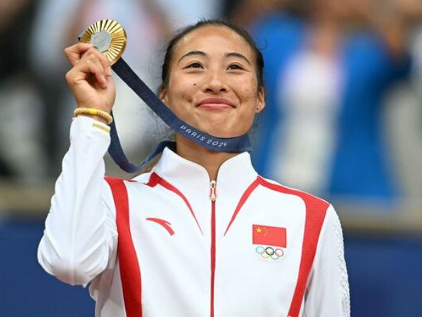 Hạ số 1 thế giới rồi giành HCV, tay vợt Trung Quốc làm nên lịch sử tại Olympic Paris 2024