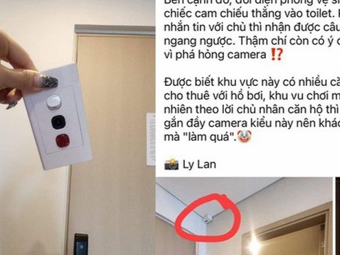 Cô gái phát hiện camera quay lén ngụy trang trong chiếc công tắc tại một homestay ở Vũng Tàu, phản ánh thì chủ nhà thách thức: 'Báo công an thoải mái'
