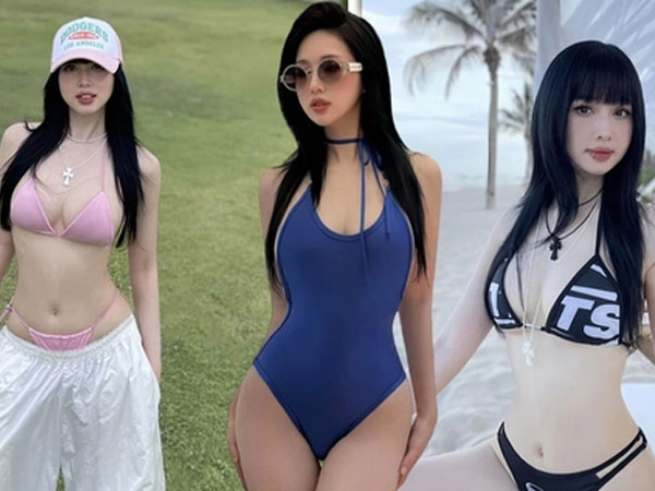 Mùa hè cực nóng cùng nàng dâu hào môn Tâm Tít, dành thời gian đi du lịch biển, khoe sắc vóc cực hoàn hảo
