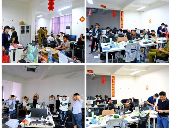 Cảnh sát đột kích, bắt giữ 155 nghi phạm chuyên gọi điện lừa tiền người Việt