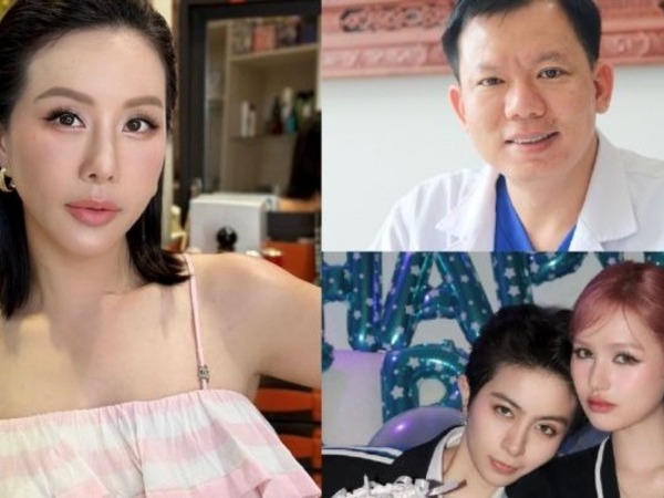 Một hoa hậu nổi tiếng chê bác sĩ Cao Hữu Thịnh kém duyên khi soi mói chuyện sinh đẻ của Xoài Non