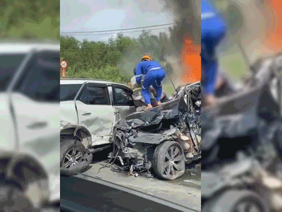 Nhóm người cứu tài xế xe Volvo bẹp dúm trên cầu Phú Mỹ: Sợ chết lắm nhưng không thể không cứu