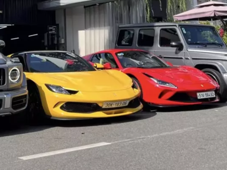 Ngắm cặp đôi Ferrari gần 50 tỷ cùng Mercedes-AMG G63 'sẹc tông'