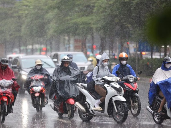 Hà Nội có thể đón nhiều đợt mưa to
