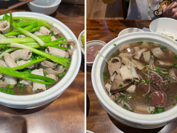 Lòng se điếu giá 5 triệu/kg tại quán bún chả gây tranh cãi