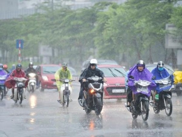 Thời tiết hôm nay 14/8: Hà Nội mưa rào và dông, có nơi mưa rất to