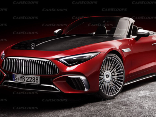 Mercedes-Maybach SL-Class 2025 lộ diện "xịn sò" trước ngày ra mắt
