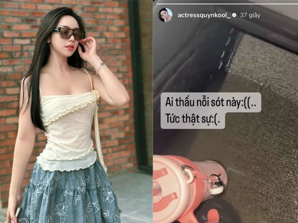 Quỳnh Kool tức giận vì sự cố ngoài ý muốn