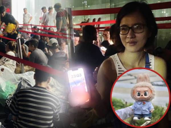 Vì sao hàng trăm người sẵn sàng mang chăn gối, 'cắm trại' xuyên đêm chờ mua Labubu: 'Cuộc chiến bốc số' diễn ra thế nào?