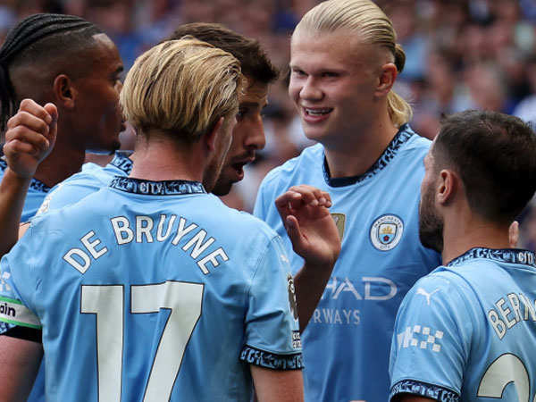'Máy cày' Haaland ủi đổ hàng thủ Chelsea, Man City bỏ túi 3 điểm ngày ra mắt Premier League 2024/25