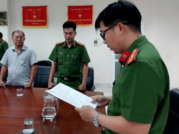 Đề nghị truy tố nguyên Giám đốc Sở Y tế tỉnh Bà Rịa - Vũng Tàu