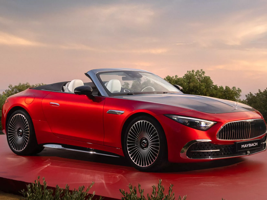 Cận cảnh mẫu mui trần 2 cửa đầu tiên của Maybach