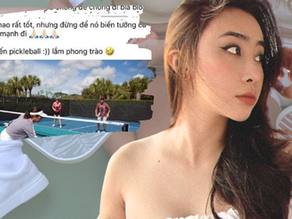 'Nữ đại gia' hot MXH tuyên bố mở sân Pickleball: 'Phụ nữ đẹp nhưng đừng dung tục'