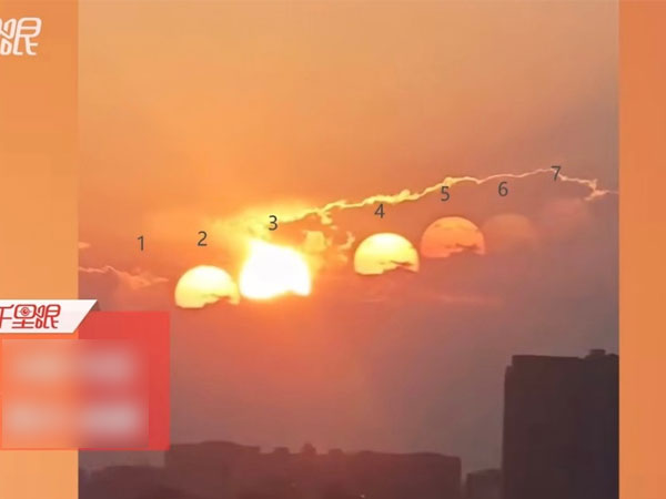 Cảnh cực hiếm: 7 'mặt trời' cùng xuất hiện gây choáng ngợp