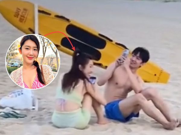 Thuý Ngân và 1 sao nam Vbiz bị tóm dính du lịch tình tứ, đàng trai có hành động đáng nghi