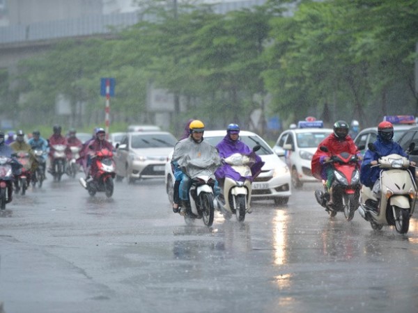 Thời tiết ngày 25/8: Mưa to nhiều nơi trên cả nước