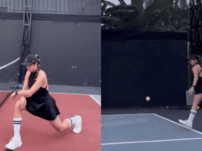 'Hot girl siêu vòng 1' lừng lẫy giới 8X, 9X tái xuất trên sân pickleball, visual tuổi 35 gây choáng