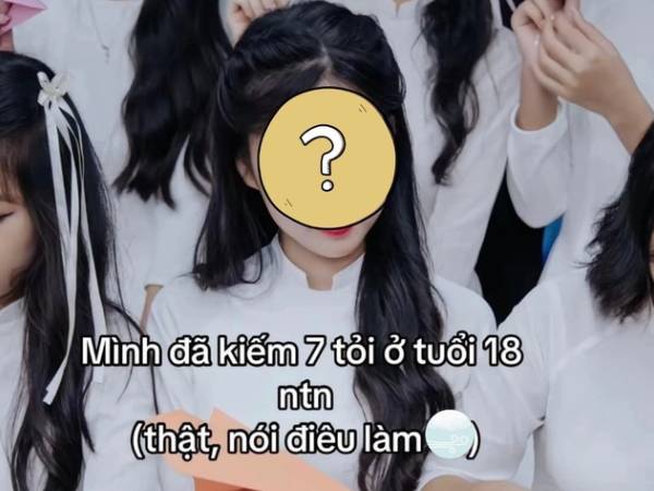 Nữ sinh kiếm '7 tỏi' trong tay khi mới 18 tuổi, sự thật phía sau khiến ai cũng ngã ngửa