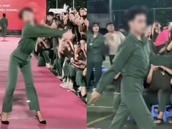 Trường ĐH Văn Lang lên tiếng về clip sinh viên mặc quân phục, mang giày cao gót