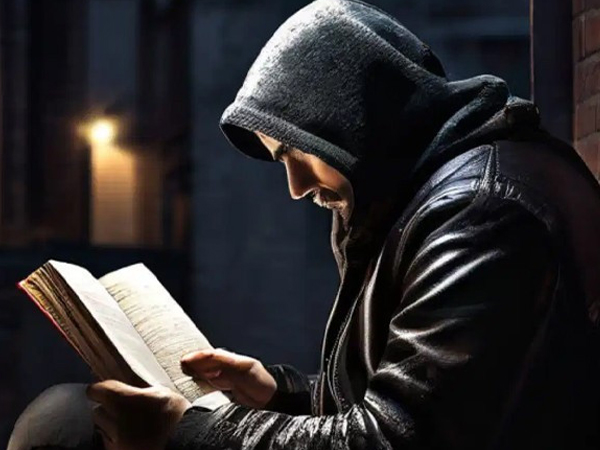 Đột nhập vào nhà rồi ngồi đọc sách, tên trộm bị bắt tại trận
