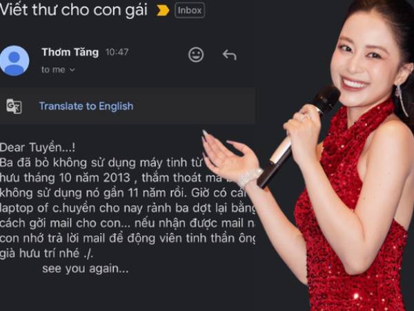 Điều bất ngờ phía sau câu chuyện bố 70 tuổi viết email gửi con gái 'dợt' lại cách dùng máy tính gây sốt
