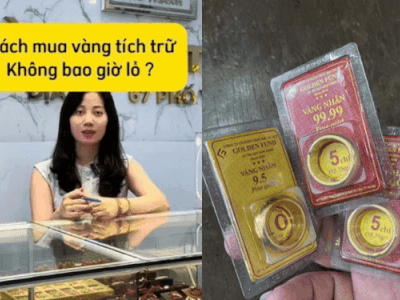 Chủ tiệm vàng tiết lộ cách mua vàng không bao giờ lo lỗ, bí quyết chỉ gói gọn trong 2 từ
