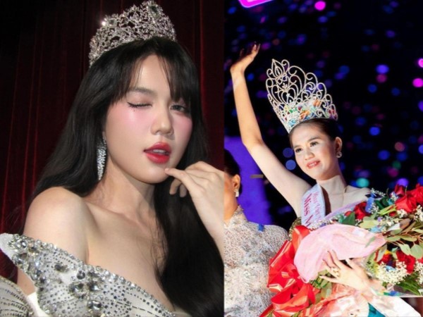 Ngọc Trinh hiếm hoi đội vương miện, sau lần đăng quang hoa hậu năm 2011