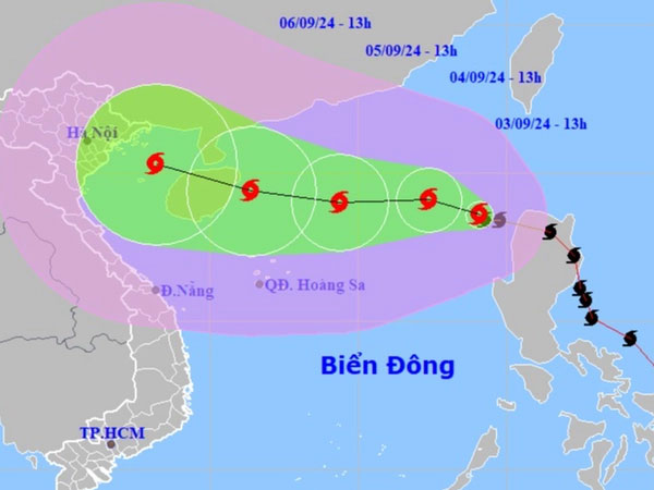 Bão số 3 khả năng giật tới cấp 17, cần khẩn trương chuẩn bị ứng phó