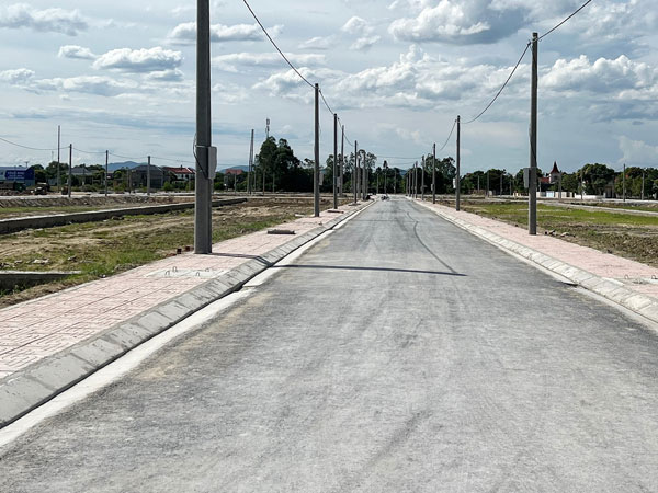 Đấu giá 114 lô đất gần đại lộ Vinh - Cửa Lò, khởi điểm thấp nhất 9,4 triệu/m2
