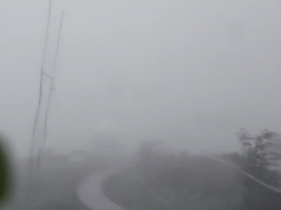 VIDEO: Gió giật cấp 14, 150-166 km/giờ tại đảo tiền tiêu Bạch Long Vĩ