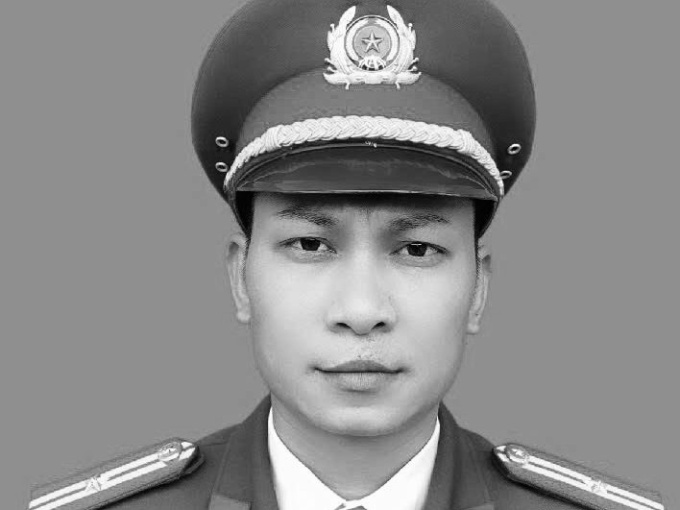 Một thiếu tá công an hy sinh khi làm nhiệm vụ trong bão số 3