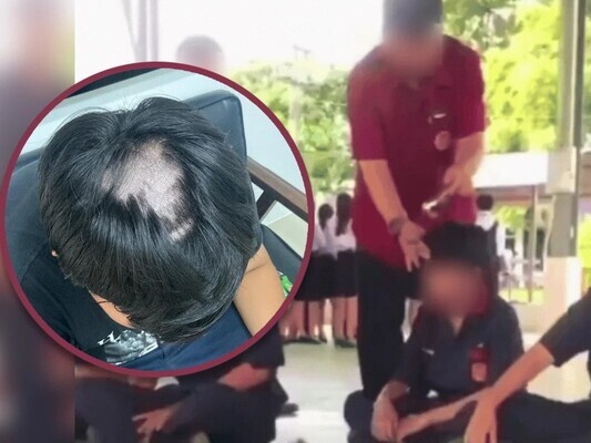 Giáo viên gây phẫn nộ vì dùng súng đe dọa, ép học sinh để tóc dài cạo đầu