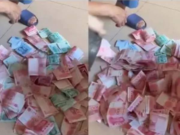Phát hiện chồng giấu tiền trong lọ thuốc, vợ 'thả dây dài, câu cá lớn'