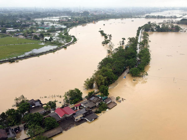Nhiều điểm ở Hà Nội mưa to kéo dài nhiều giờ