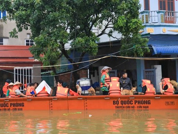 Hà Nội: Di dời 226 hộ dân ở Quốc Oai ra khỏi khu vực ngập sâu