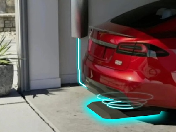 Hé lộ công nghệ sạc ô tô điện không dây của Tesla